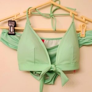 Victoria's Secret mint green triangle bathing suit